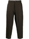 ZIGGY CHEN STRAIGHT-FIT TROUSERS