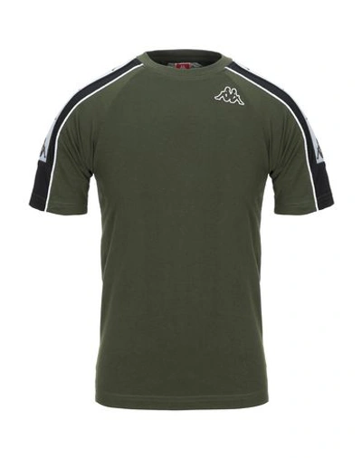 Kappa T-shirt In Military Green