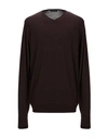 John Smedley Sweaters In Maroon