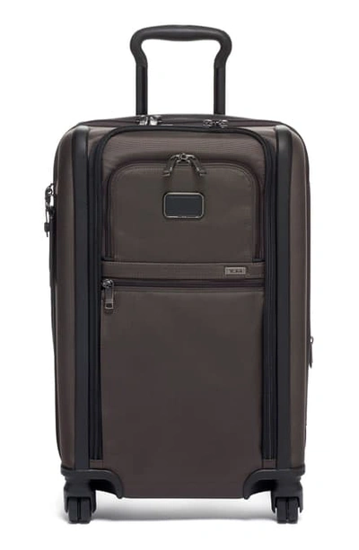 Tumi Alpha 3 Collection 22-inch International Expandable Wheeled Carry-on In Coffee