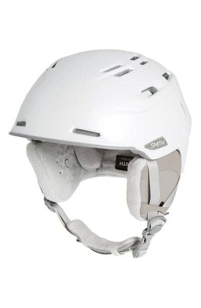 Smith Compass Snow Helmet With Mips In Pearl White