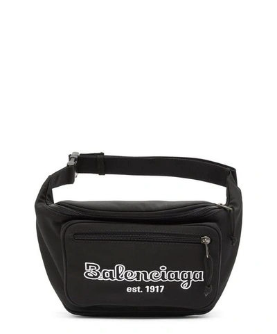 Balenciaga Explorer Belt Bag In Black