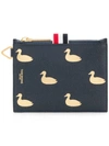 THOM BROWNE DUCK EMBOSSED SMALL COIN PURSE