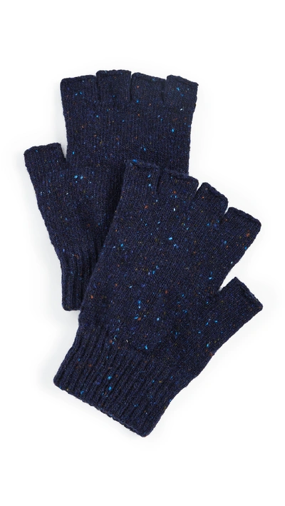 Howlin' Mr. No Fingers Gloves In Navy | ModeSens