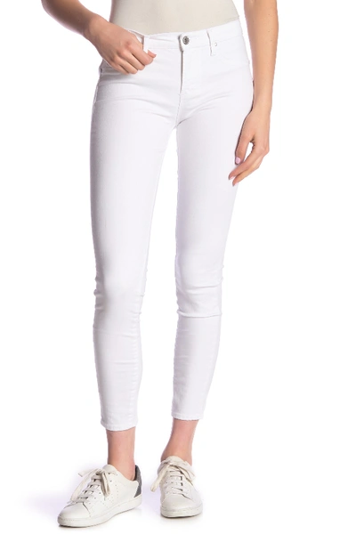 Articles Of Society Sarah Solid Skinny Jeans In Clear Wht