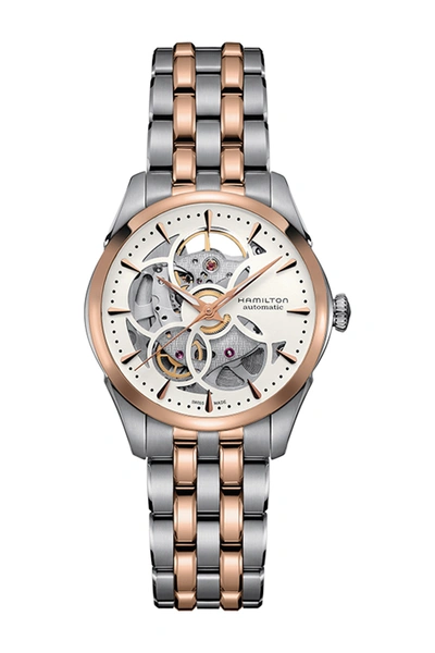 Hamilton Women's Jazzmaster Viewmatic Skeleton Lady Auto Watch, 36mm