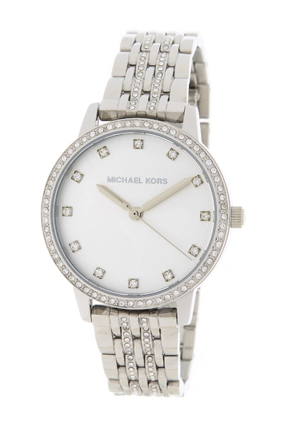 Michael Michael Kors Women's Melissa 3 Hand Bracelet Watch, 35mm X 41mm