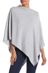 La Fiorentina Sequined Poncho In Grey