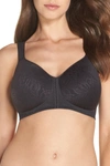 Wacoal Awareness Wireless Contour Bra In Obsidian
