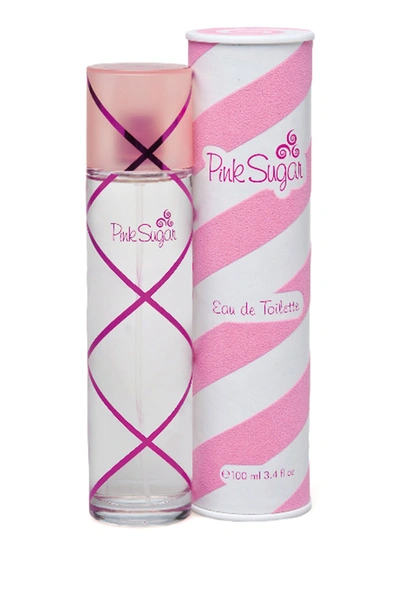 Pink Sugar Eau De Toilette Natural Spray - 3.4 Oz.