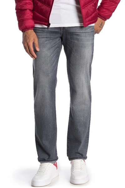 7 For All Mankind Slimmy Solid Slim Jeans In Light Grey