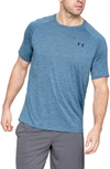 Under Armour Mélange Ua Tech 2.0 T-shirt In Blue