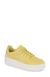 Nike Air Force 1 Sage Low Platform Sneaker In Celery/ Celery/ White