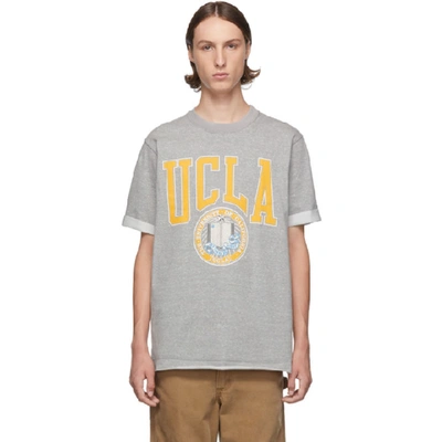 Junya Watanabe Man Ucla Print T-shirt - 灰色 In Grey