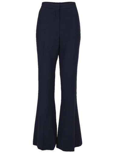 Alexander Mcqueen Sharp Flare Trouser In Black