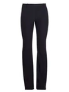 Alexander Mcqueen Narrow Bootcut Trousers In Midnight Blue