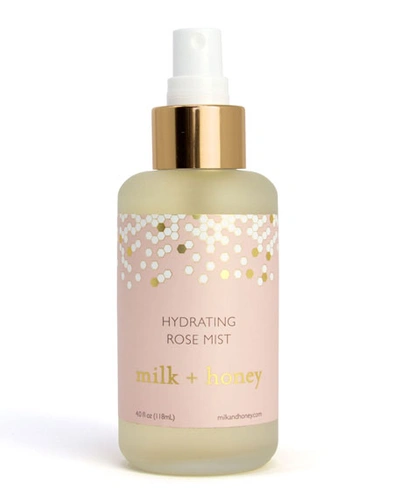 Milk + Honey Hydrating Rose Mist, 40 Fl oz / 118 ml