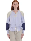 ISABEL MARANT ÉTOILE NIFEN SWEATSHIRT IN VIOLA COTTON,11056764