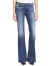 7 FOR ALL MANKIND DOJO TAILORLESS DISTRESS FLARED JEANS,0400011620592