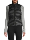 BLANC NOIR QUILTED DOWN-FILLED waistcoat,0400011363402