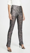 ANAIS JOURDEN COATED LACE trousers