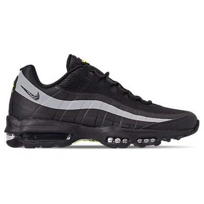 Nike Men's Air Max 95 Ultra Casual Shoes In Black Size 9.0