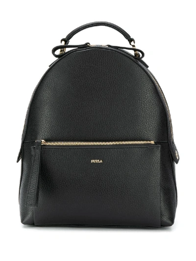 Furla Noa Black Medium Backpack