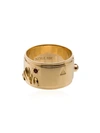 FOUNDRAE 18KT GOLD DIAMOND FIRE RING