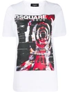 Dsquared2 Logo Printed T-shirt In White