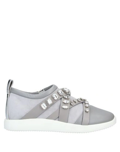 Giuseppe Zanotti Sneakers In Grey