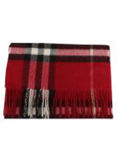Burberry Scarf In Red