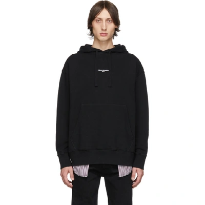 Stella Mccartney Stella Logo Cotton Sweatshirt Hoodie In Black