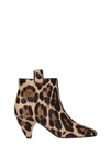 LAURENCE DACADE TERENCE HIGH HEELS ANKLE BOOTS IN ANIMALIER PONY SKIN,11056787