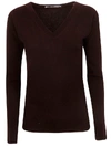 Saverio Palatella V-neck Jumper In Red