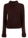 Saverio Palatella Knitted Sweater In Red