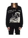 OFF-WHITE RUINED FACTORY KNIT CREWNECK,11056824