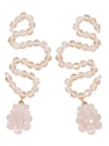 SIMONE ROCHA CRYSTAL EARRINGS,11056856