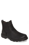 Ugg Biltmore Mens Leather Pull On Chelsea Boots In Black