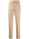CHLOÉ HIGH-WAISTED SLIM-FIT TROUSERS