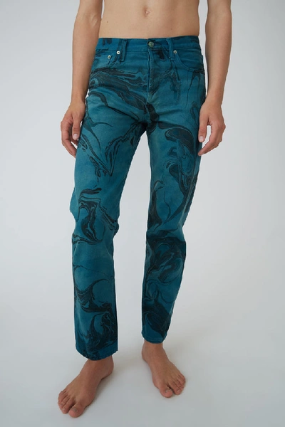 Acne studios 1996 swirl ocean blue デニム Acne studios 1996 swirl 