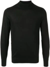 GIEVES & HAWKES LONG-SLEEVE FITTED SWEATER