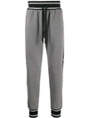 DOLCE & GABBANA HOUNDSTOOTH TRACK trousers