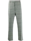 ALEXANDER MCQUEEN CHECK TAILORED TROUSERS