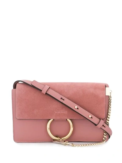 Chloé Shoulder Bag 'faye Small' Rusty Pink