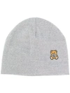 MOSCHINO TEDDY PATCH BEANIE