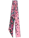 GIVENCHY FLORAL-PRINT NECK TIE