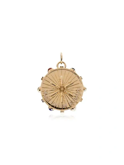 Foundrae 18k Yellow Gold Aether Large Pendulum Charm