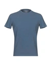 Majestic T-shirts In Slate Blue