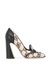 ALBERTA FERRETTI LOGO PRINTED PUMPS