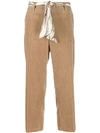 CAMBIO CORDUROY CROPPED TROUSERS
